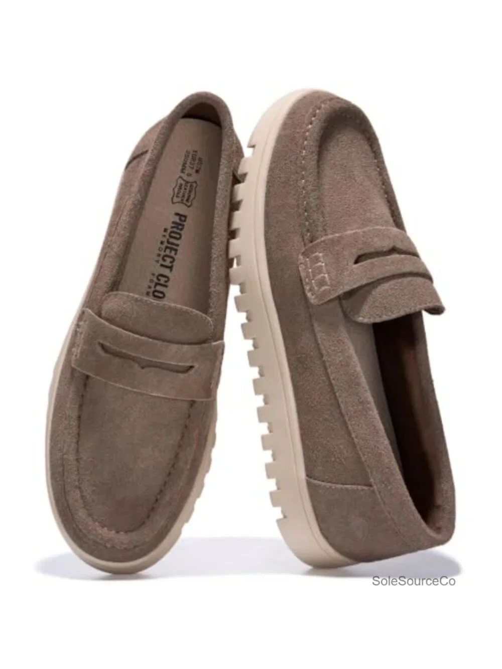 100% Genuine Leather Slip-On Loafers Mocc for Women Casual Comfort
